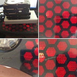 Trans-Am rear light repair