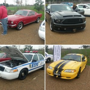 Mustang Meet Cams Mill 5th Feb 2017