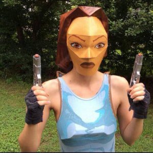 laura croft in real life in video game