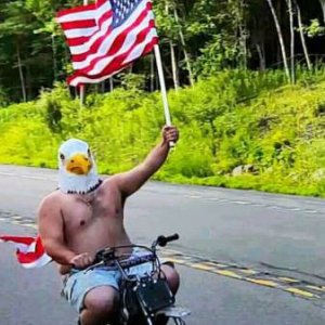 this guy is going full blown murica way too hard and we like it