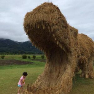 now scientists are saying that dinosaurs were made of straw