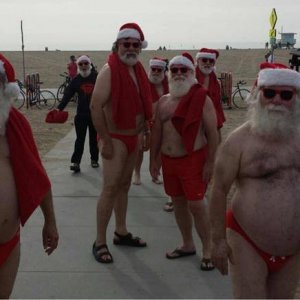 if you rub suntan lotion on santa s belly he will take you off the naughty list