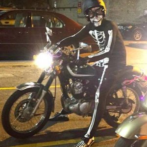 ghost rider on his off day