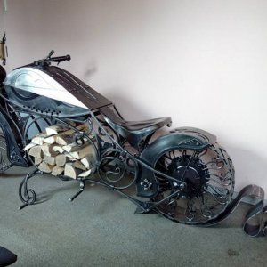 some dudes really get wood from their motorcycles