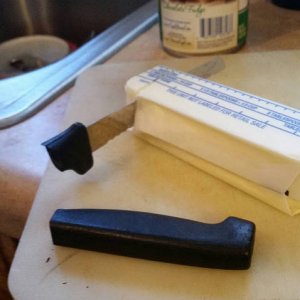 tough butter or crappy knife