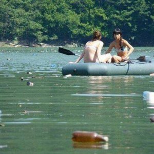 a nice relaxing day on garbage river