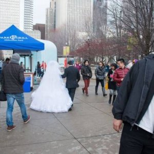 this guy was blown away by that bride