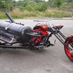 this is the bike and the biker bar all in one