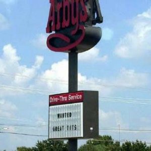 meanwhile arbys is looking for something a little more particular