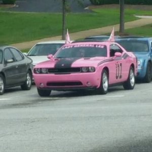 the lady general lee can make the jump but while starting at the women s tees