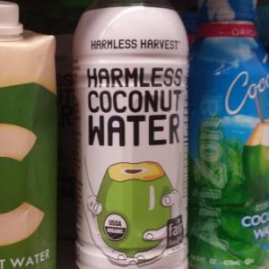 well now it is just suspicious coconut water