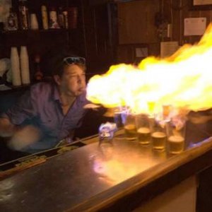 never ask this bartender for a light