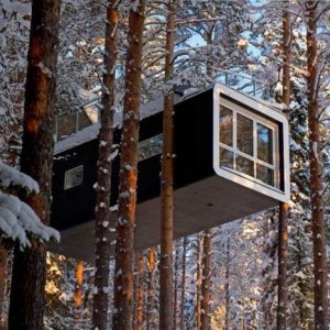 a bond villains treehouse