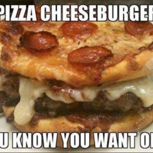 is it pizza cheeseburger or cheeseburger pizza debate