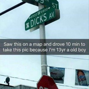 we all want to travel to 69th and dicks we all do buddy