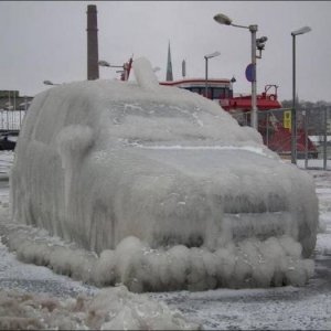 mr freeze had a bukakke party with this car