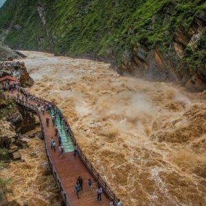 finally a sensible way to go white water rafting with a bridge