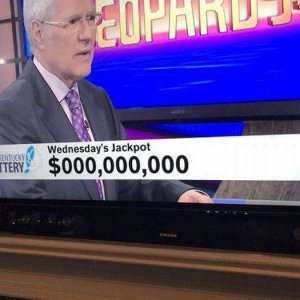 everyone in kentucky is watching jeopardy instead of playing lotto