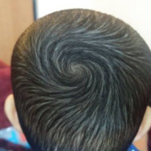 this kid can hypnotize people with his hair