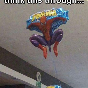 now we know why spider man is always shooting his web