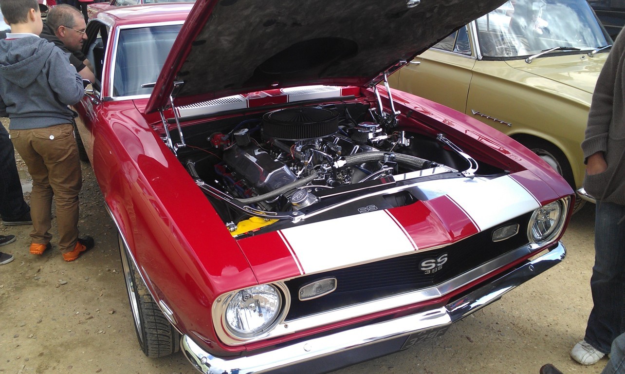 60's Chevy Camaro with big block chevy engine