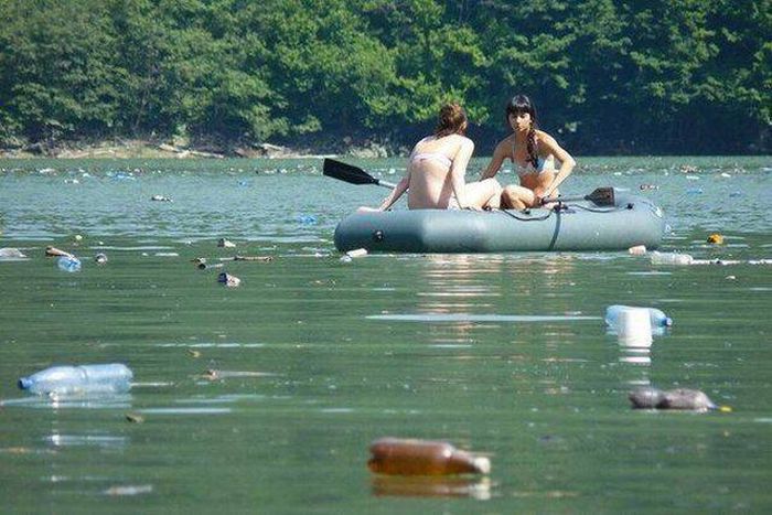 a nice relaxing day on garbage river