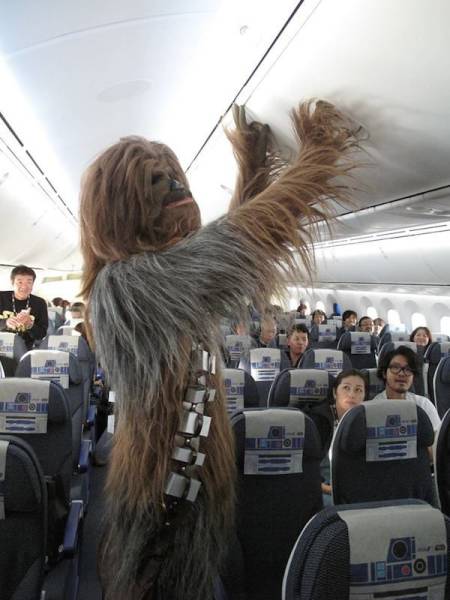 after a long shift some flight attendants really need a shave