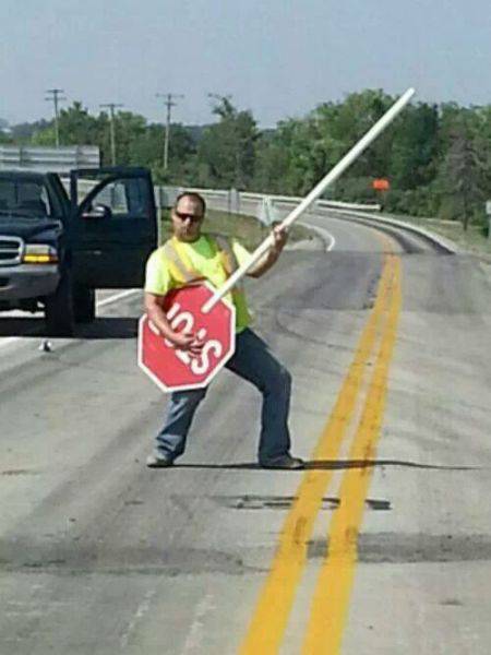 air stop sign guitar is super metal