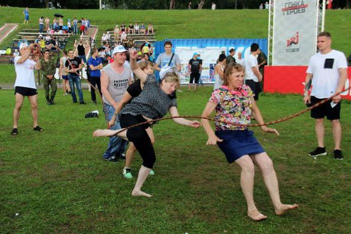 and jump rope quickly became jump to the hospital because aunt susan broke her hip