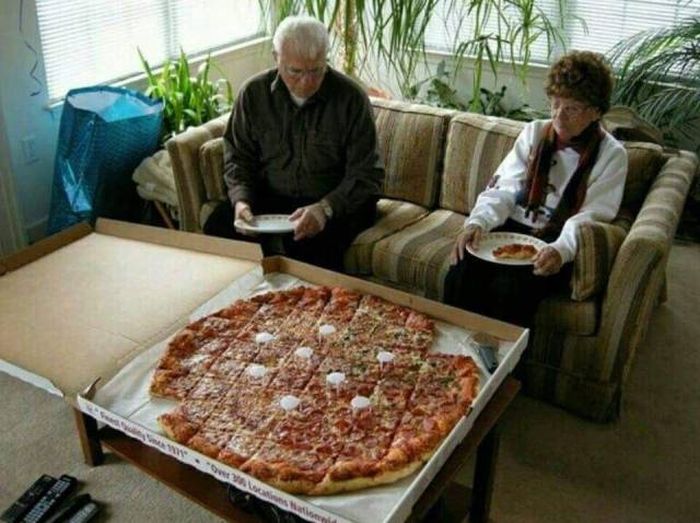 and thats when they knew large pizzas was the cause of their depression