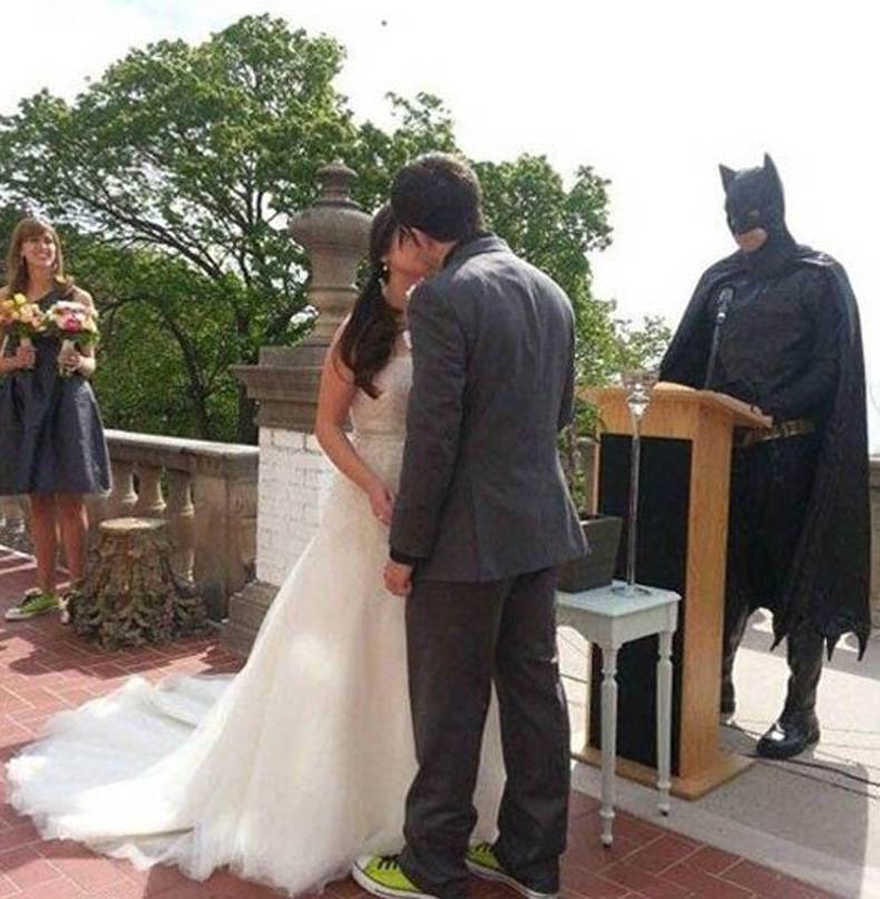 batman ruins every wedding reception