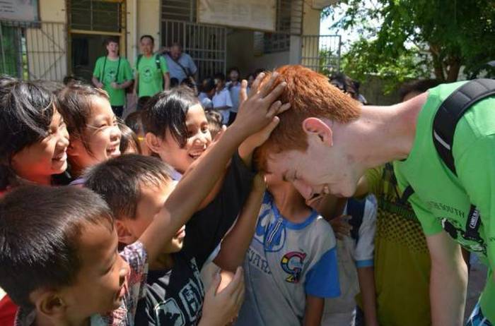 bullied at school he finally found a place where he is worshiped as a god