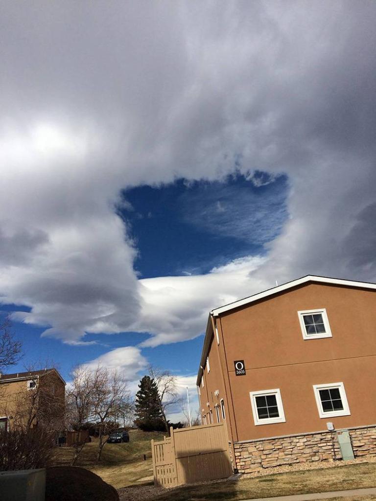 did this house drop through the clouds