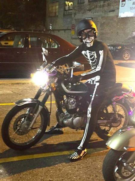 ghost rider on his off day