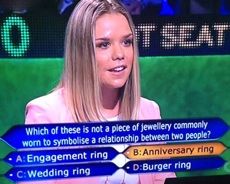 if she loves you she will get you a burger ring