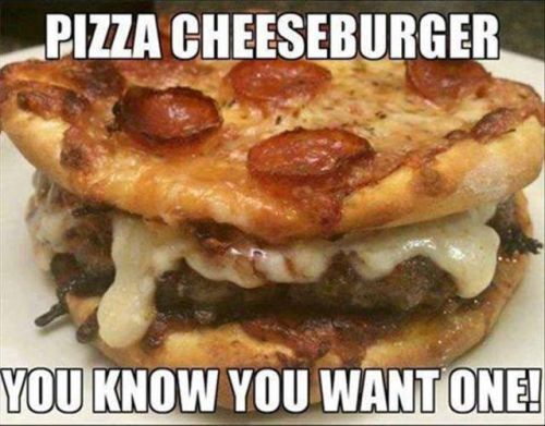 is it pizza cheeseburger or cheeseburger pizza debate