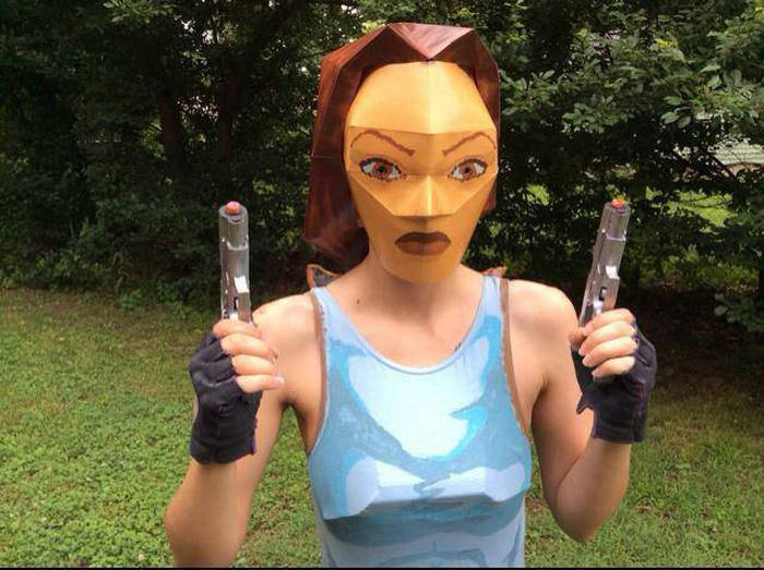 laura croft in real life in video game