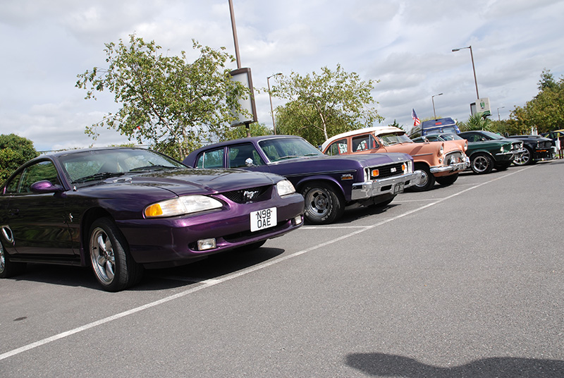 Look at all the awesome cars