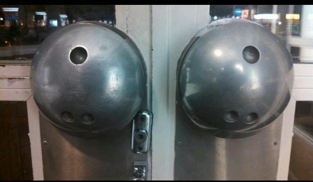 look at the knockers on those doors