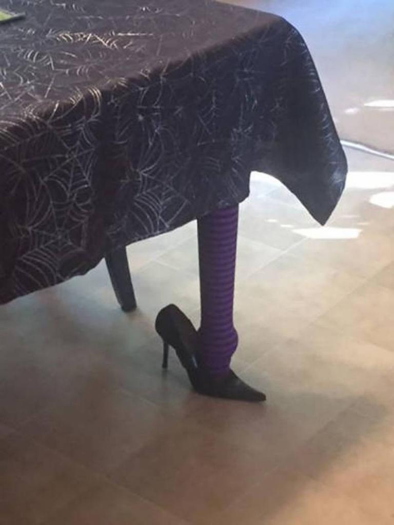 rare you find shoes thatll fit your table legs