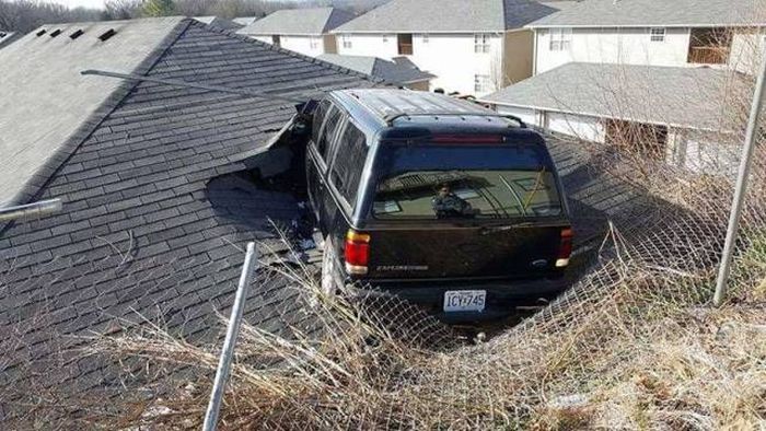 roof parking is not what its cracked up to be