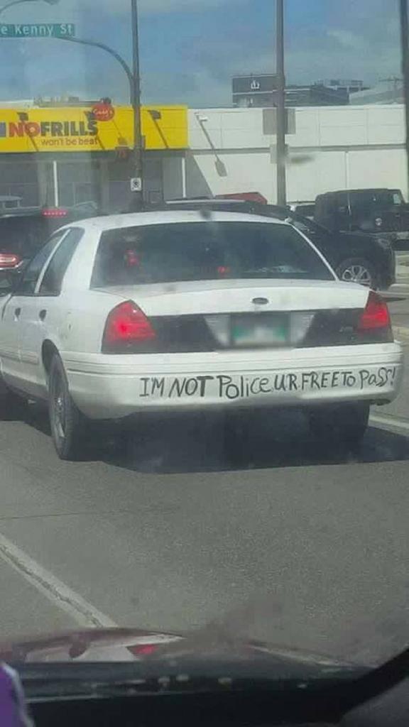 suuuure thats what a cop would say