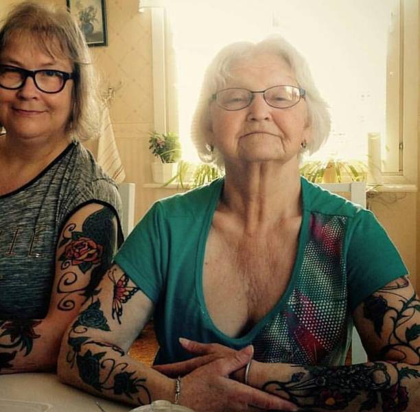 that time grandma joined a gang