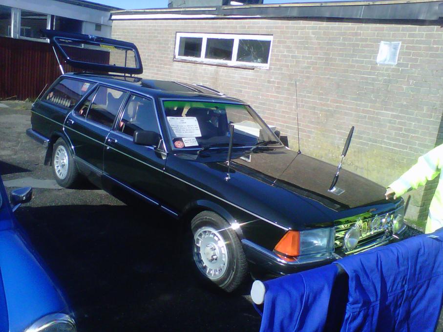 The Queen's old Mk2 Granada