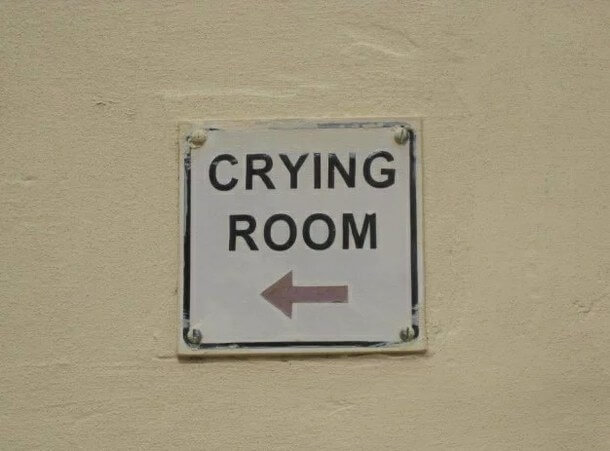 there is no crying in baseball