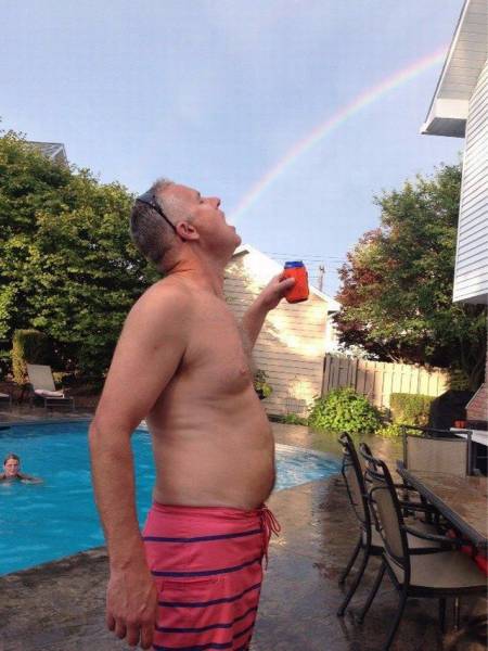 when carl started belching rainbows he knew it was time to lay off the skittles