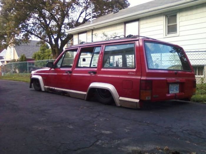 who needs tires when you can turn it into a sled