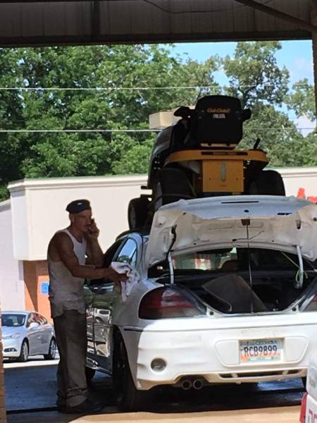 why rent a uhaul when you could mess up your cars roof